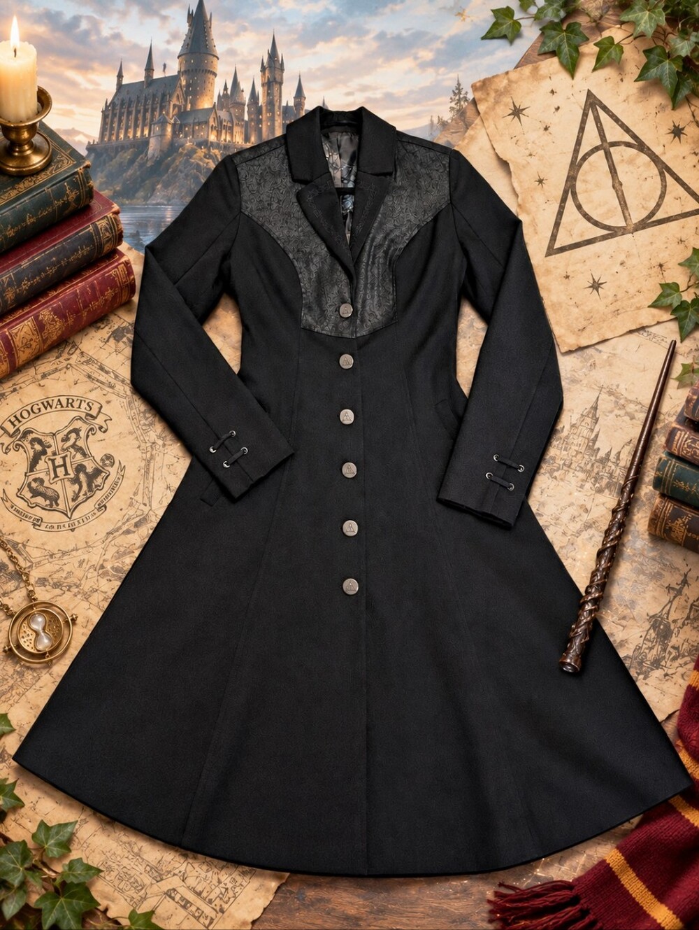 Harry Potter Deathly Hallows Lightweight Coat